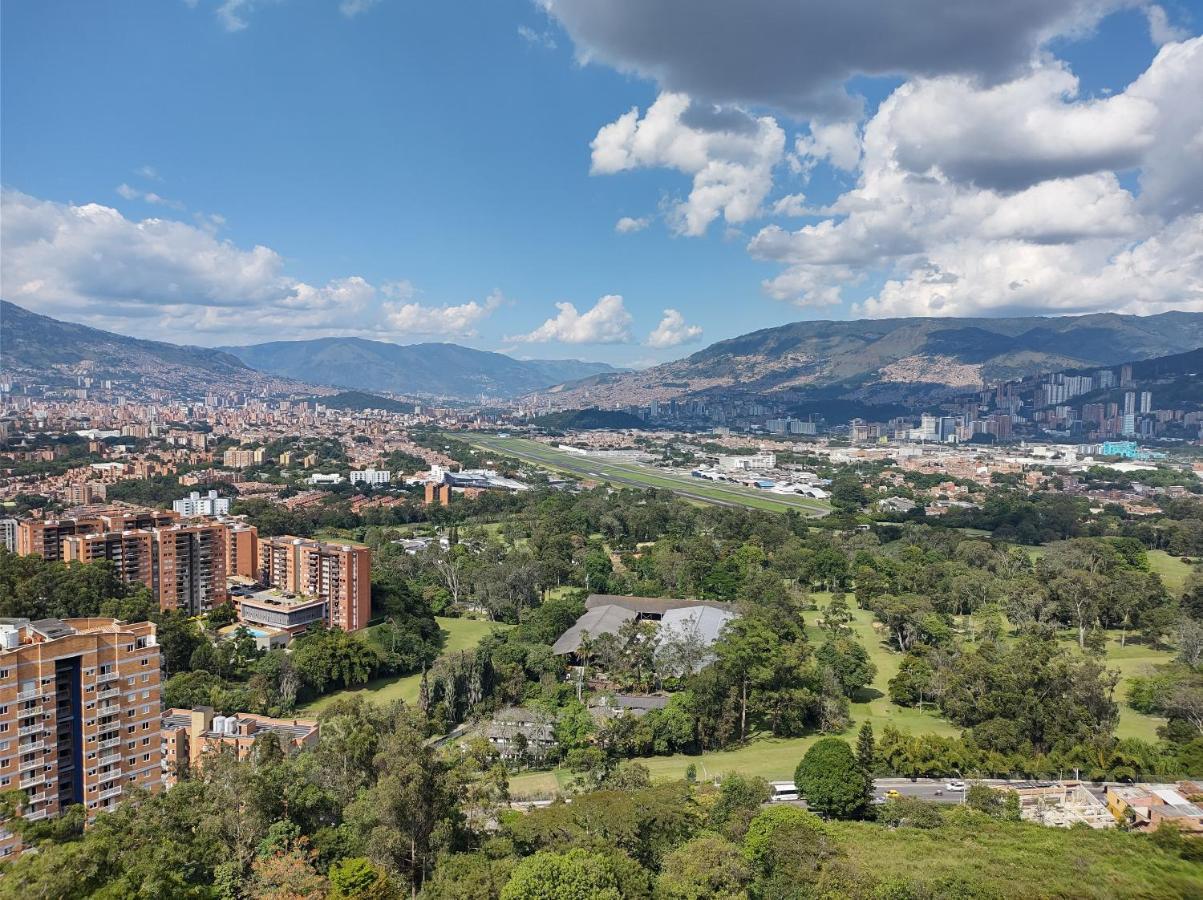 Hermoso Apartamento Con Vista A Todo Medellín Esterno foto