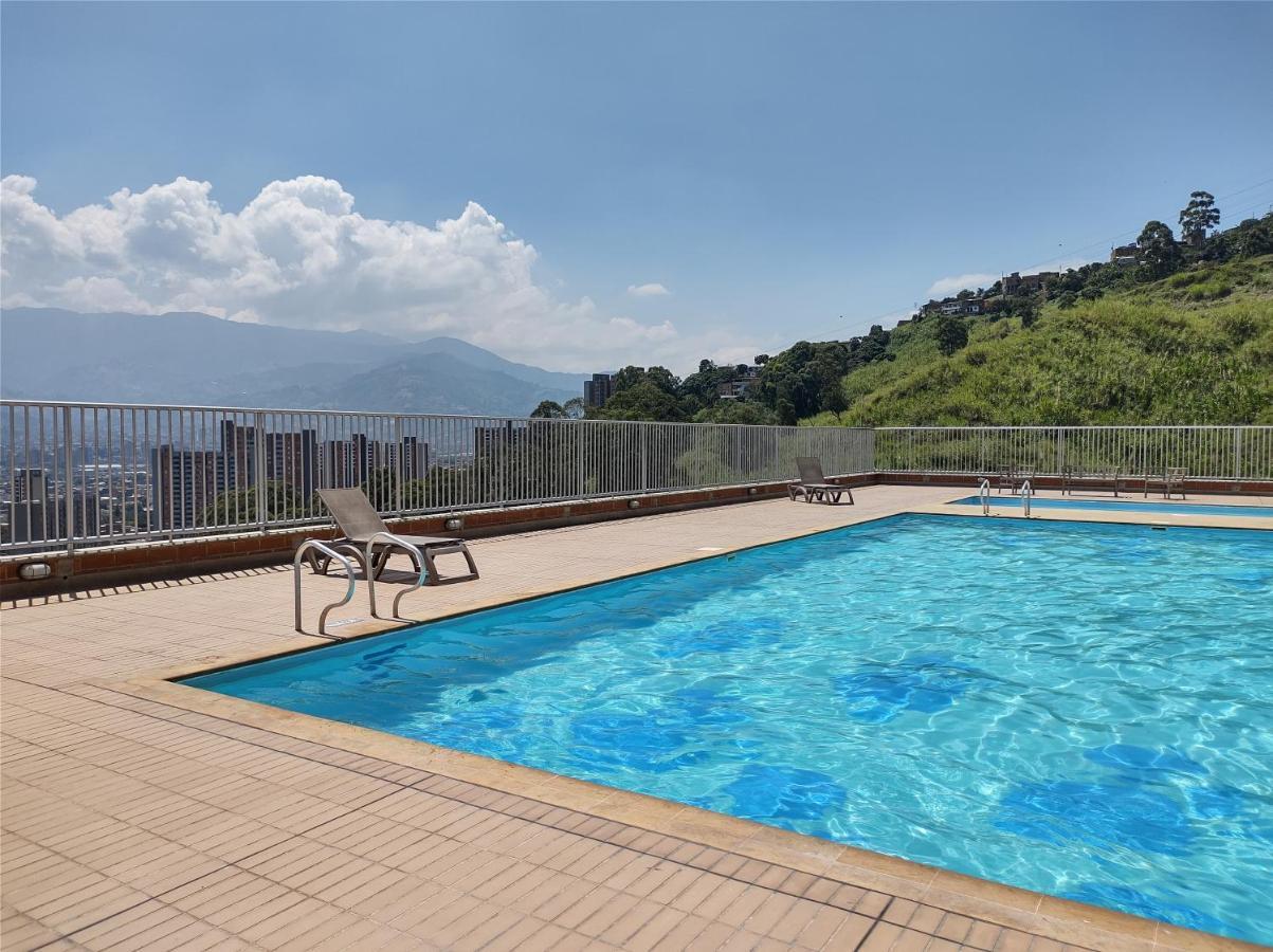 Hermoso Apartamento Con Vista A Todo Medellín Esterno foto