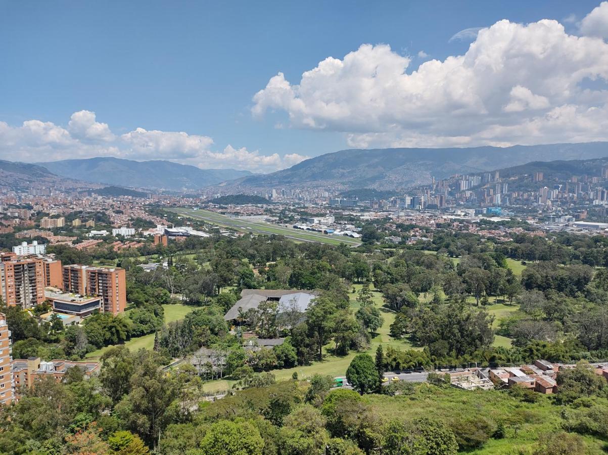 Hermoso Apartamento Con Vista A Todo Medellín Esterno foto
